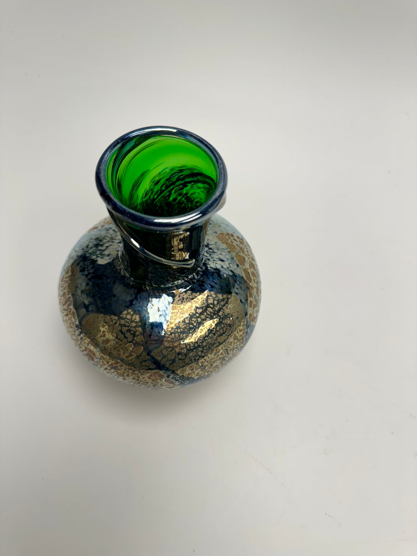 Green and Gold Vase