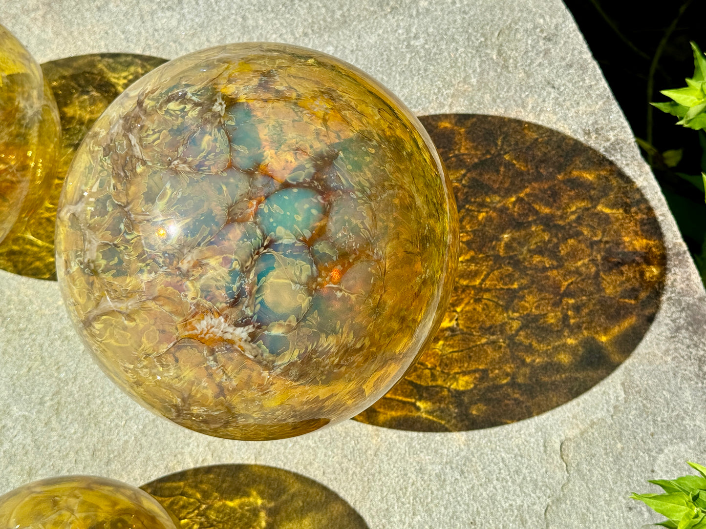 Handblown Glass Gazing Balls/Garden Ornaments