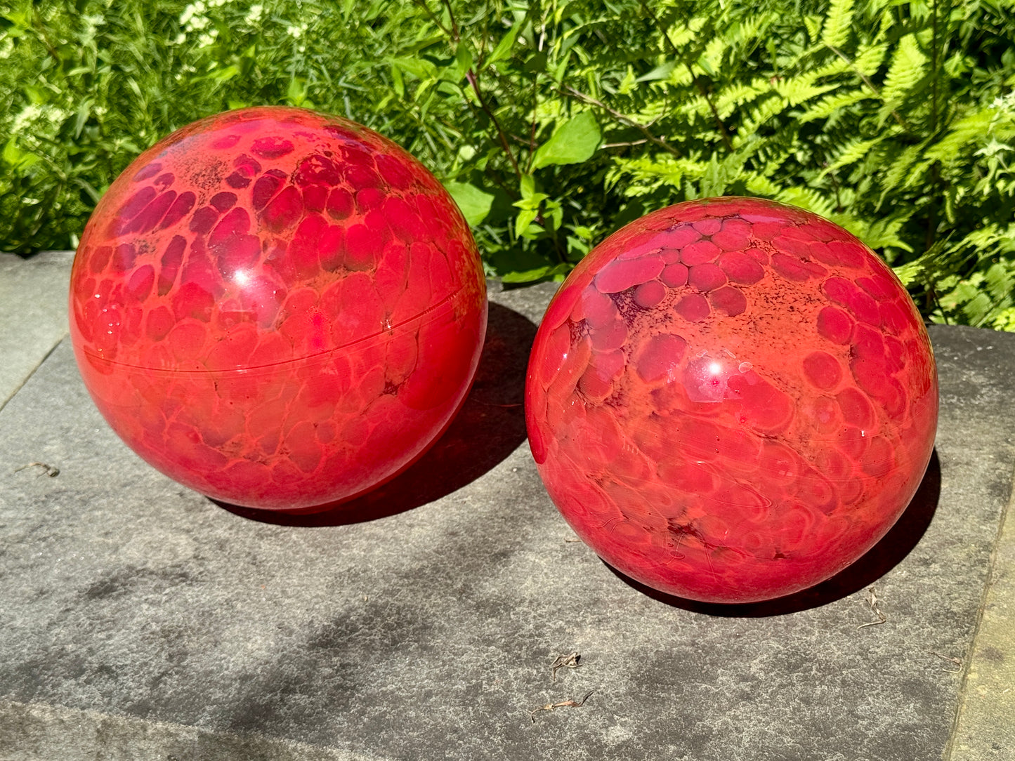 Handblown Glass Gazing Balls/Garden Ornaments