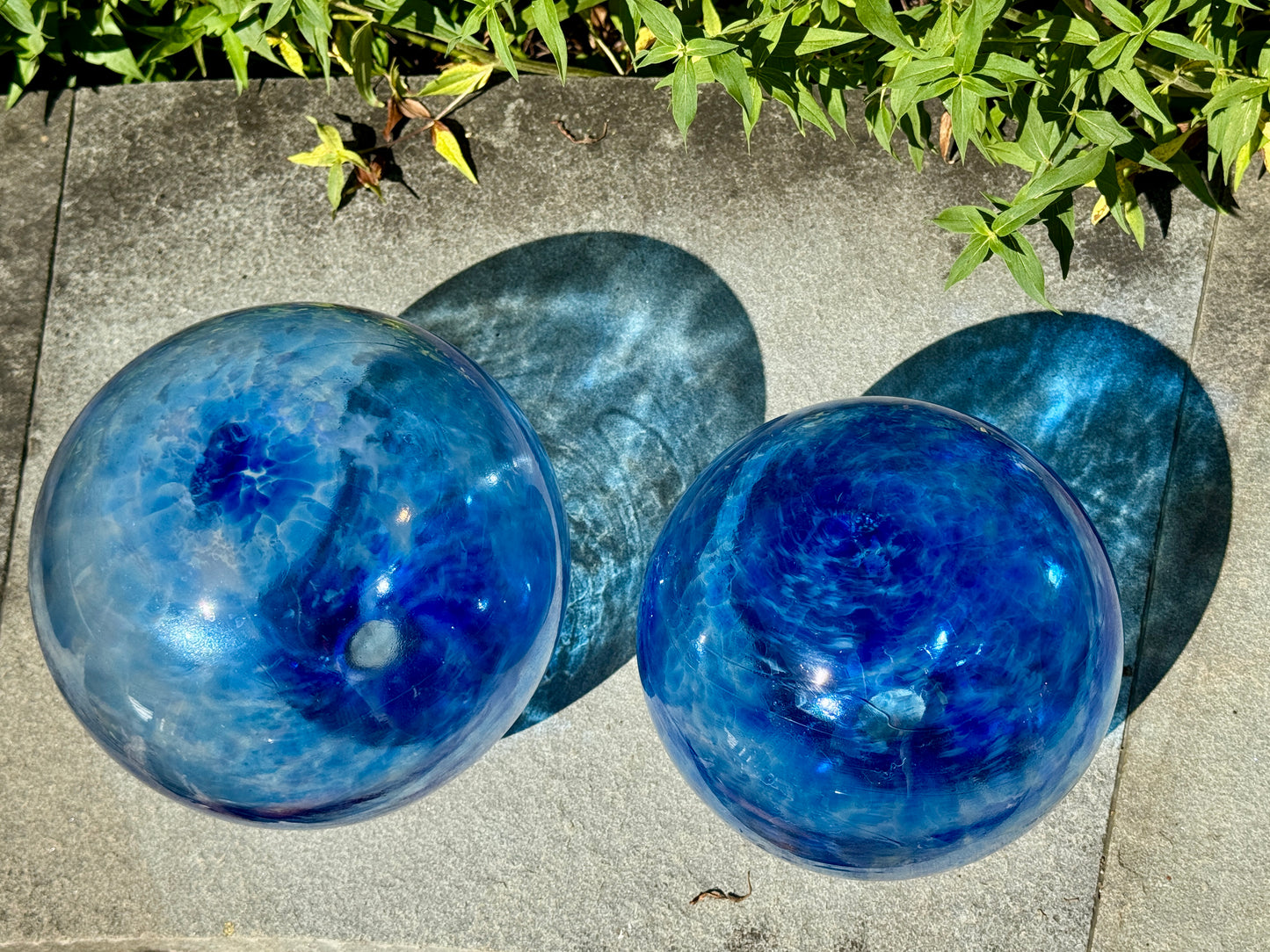 Handblown Glass Gazing Balls/Garden Ornaments