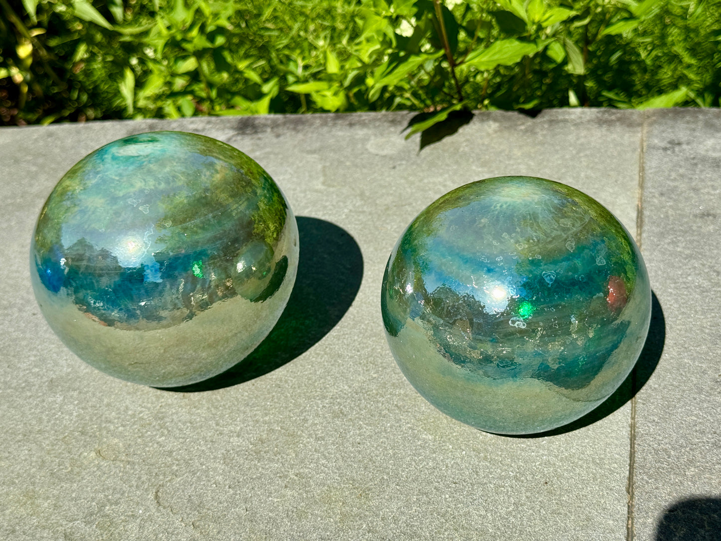 Handblown Glass Gazing Balls/Garden Ornaments