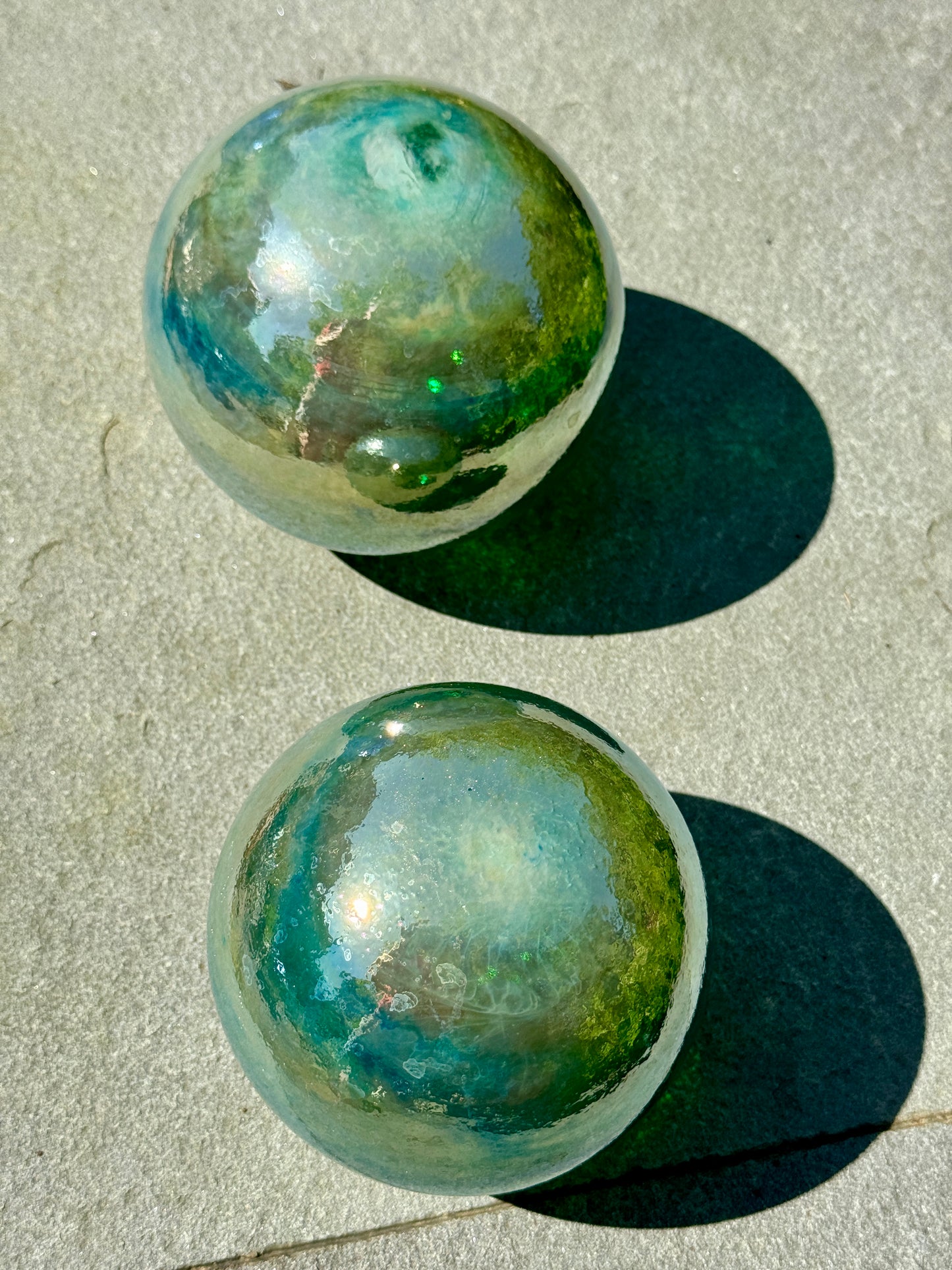 Handblown Glass Gazing Balls/Garden Ornaments