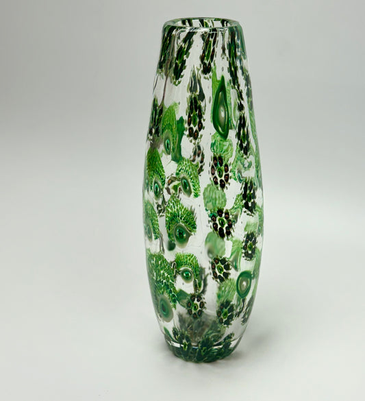 "Birds of a Feather III" Murrine Vase