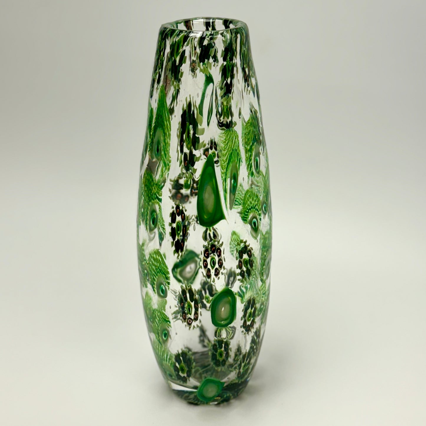 "Birds of a Feather III" Murrine Vase