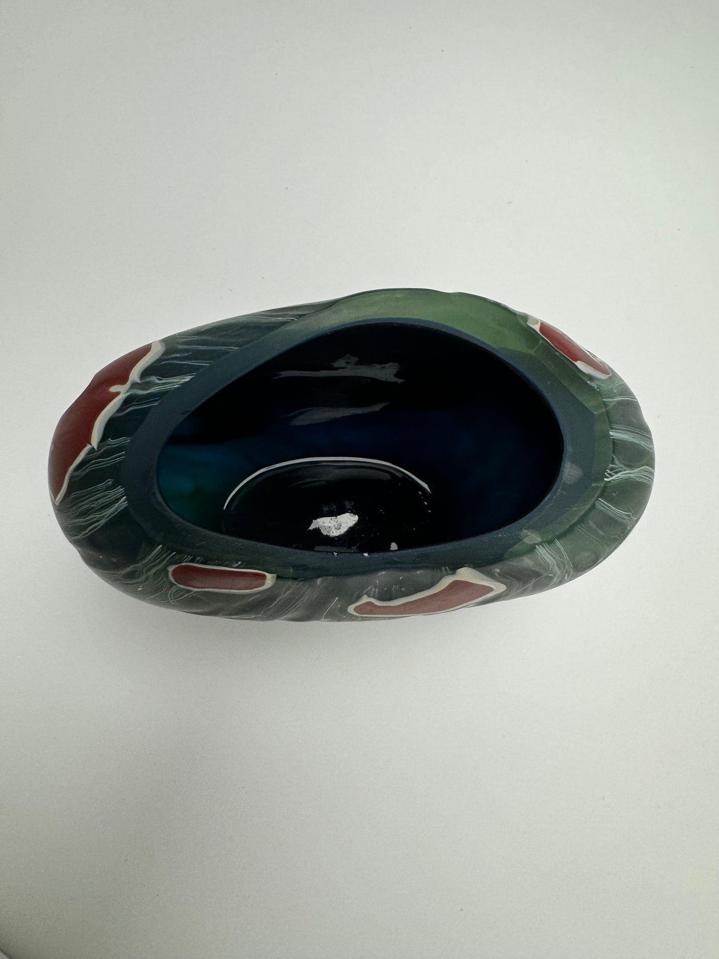 Chlorite schist II - handblown glass art