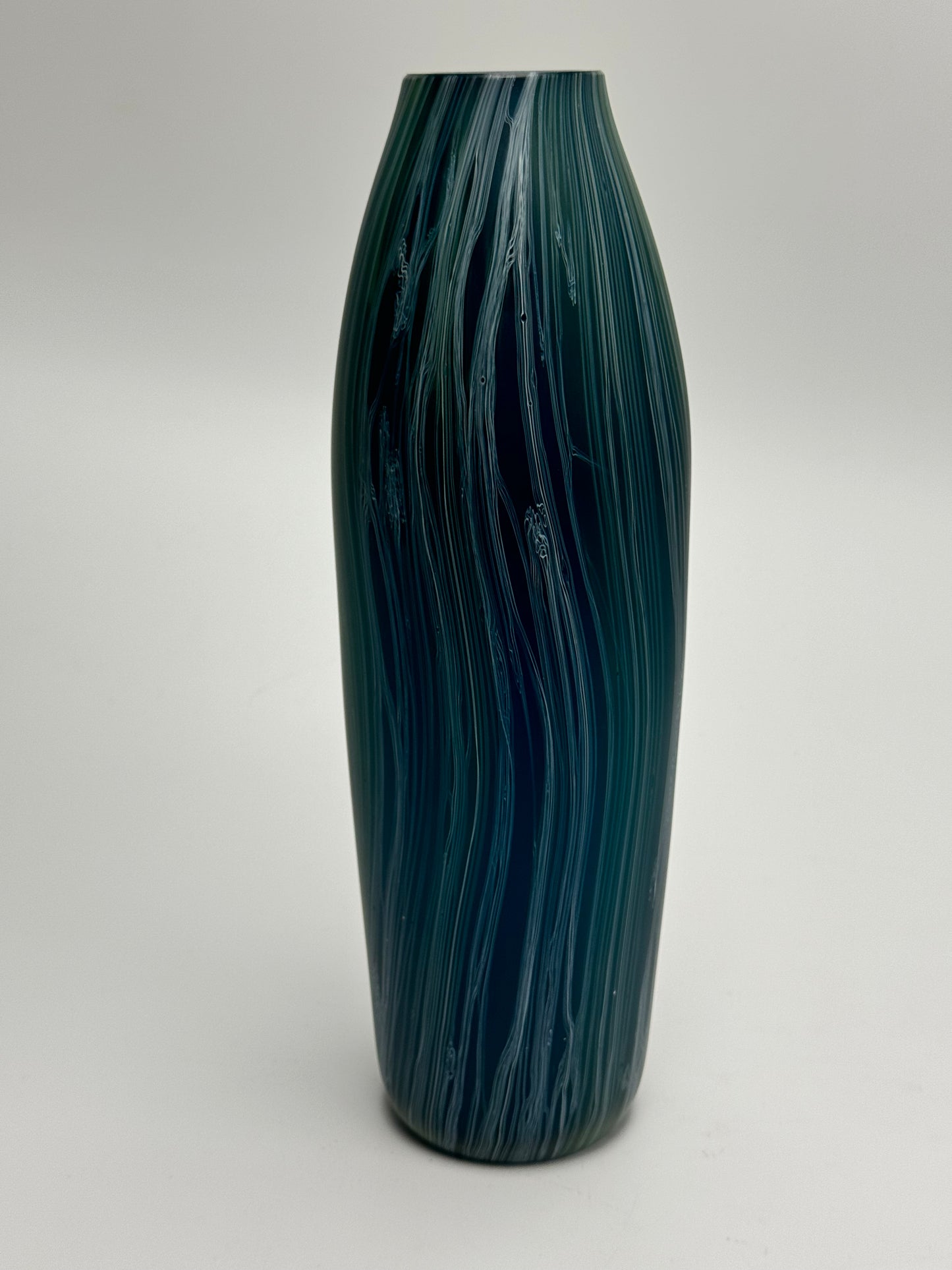 Chlorite schist III - handblown glass art