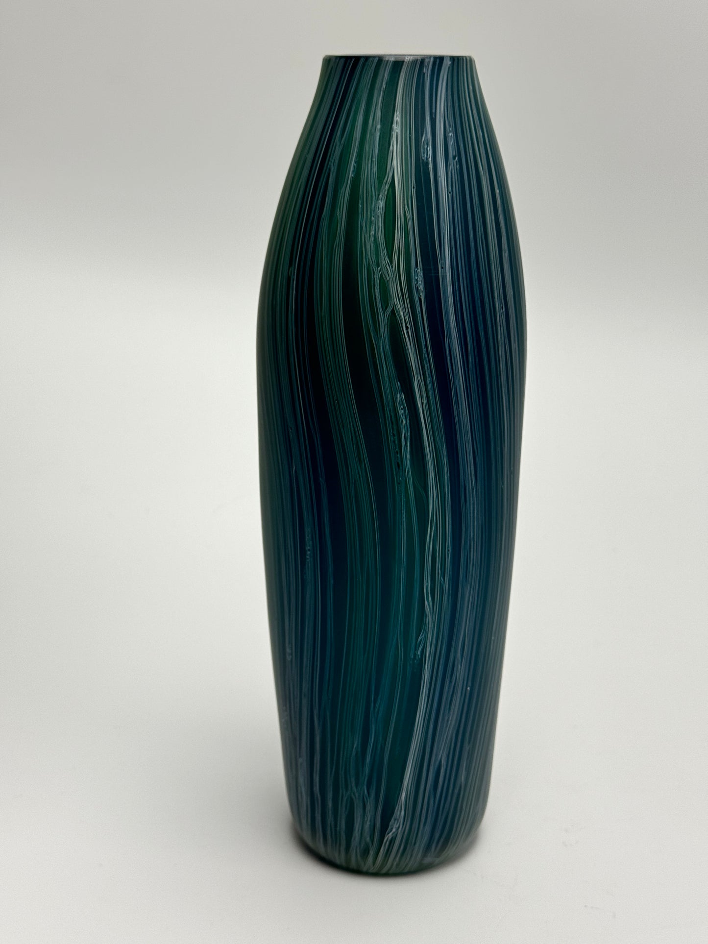 Chlorite schist III - handblown glass art