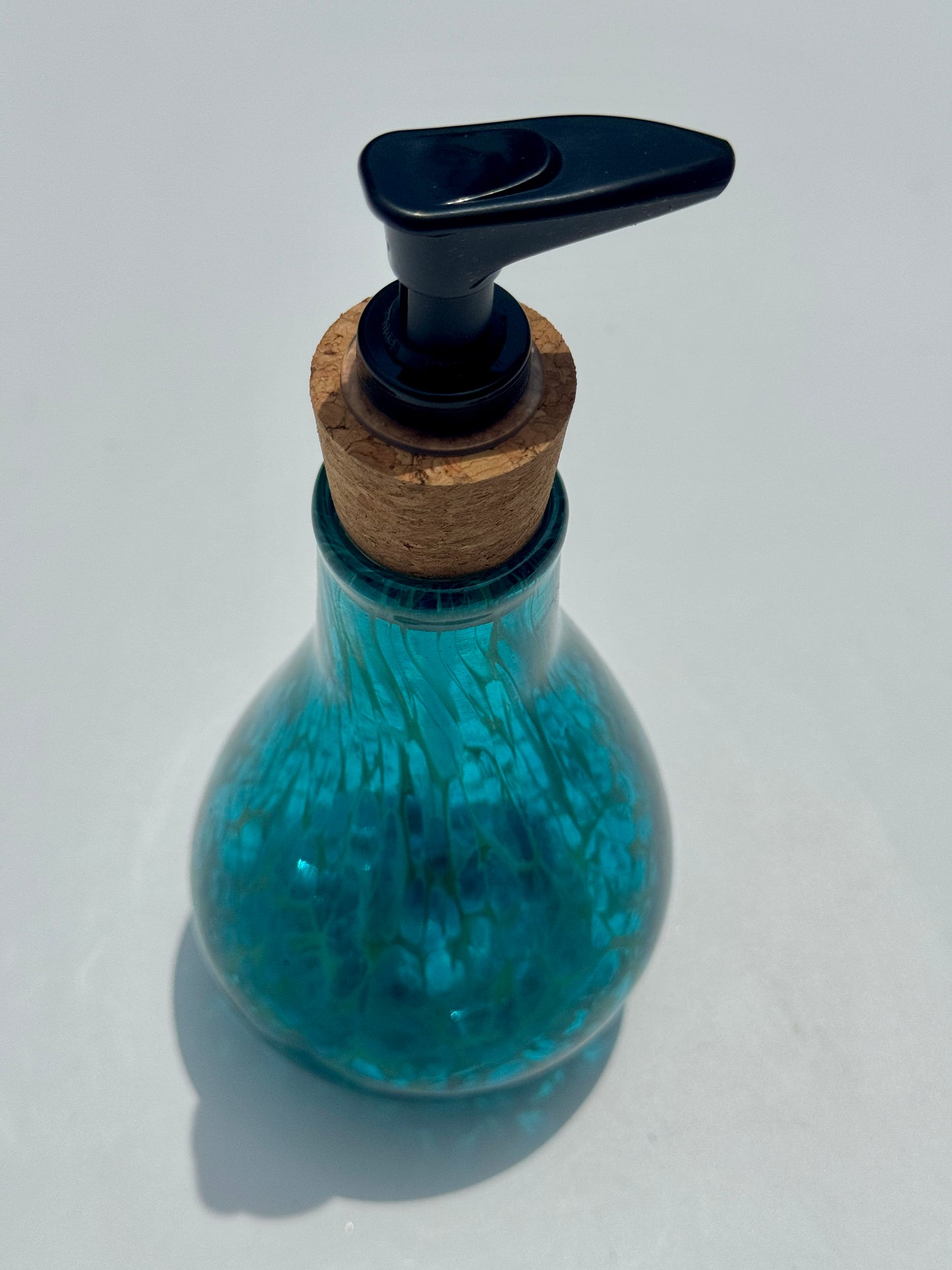 Handblown lotion/soap/etc bottles